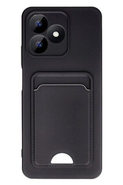 BSN STİL حافظة BSNSHOP Realme Note 50 4G من السيليكون مع حامل بطاقات كيلفن - ...