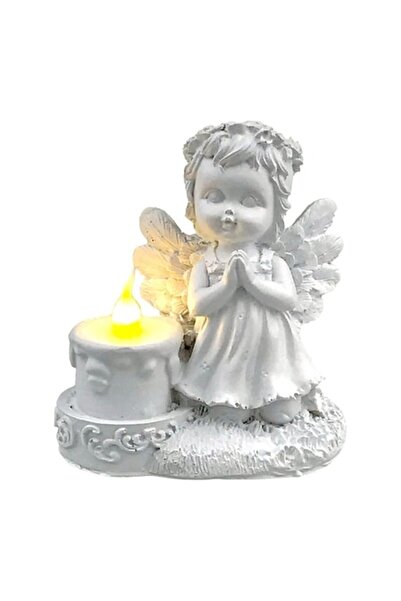 OEM Διακοσμητικός Άγγελος σε Προσευχή με Κερί