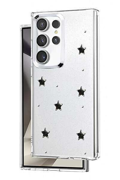 BSN STİL Bsnshop Samsung Galaxy S24 Ultra Bow Pattern Cover - Pattern 4 1058986