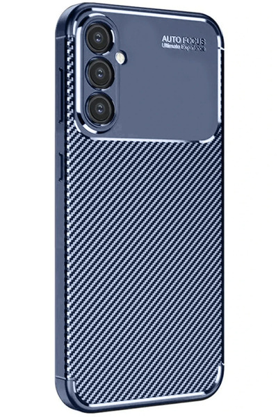 Hulyomer Hub حافظة هوليومر لهاتف سامسونج جالاكسي S24 FE بغطاء كربوني بتركيز ت...