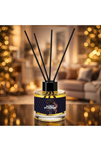 Zanira Odorizant de cameră cu bețișoare Zanira, 100 ml – La Nuit D'L Homme