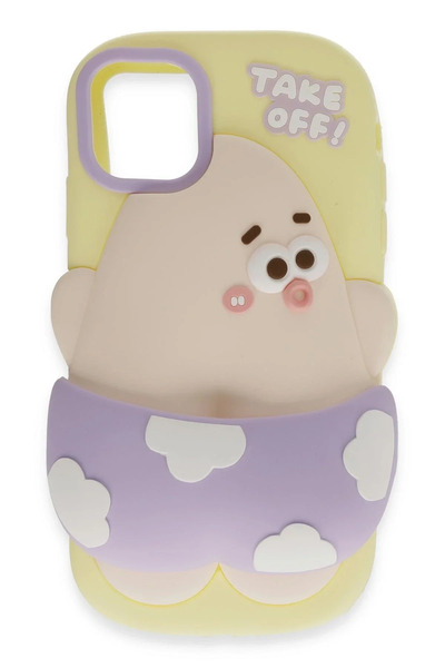 BSN STİL غطاء سيليكون من BSNSHOP 12 على شكل شخصية بوكى - نمط 5 1058986