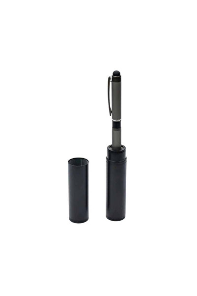 Offishop Metal pen in black metal tube - (OF345)