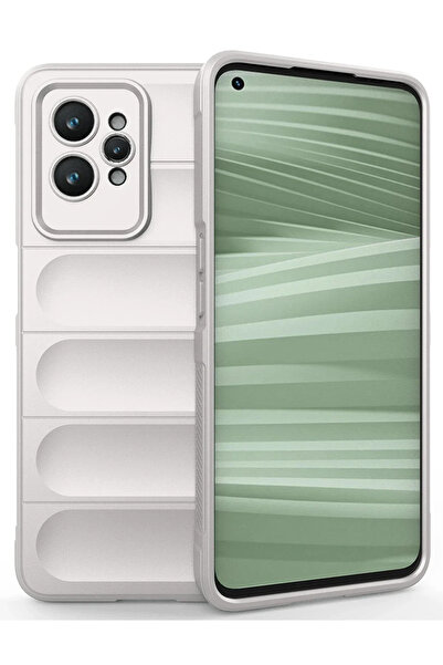 Hulyomer Hub حافظة هوليومر ريلمي جي تي 2 برو 5 جي من السيليكون الأفضل - كريمي...