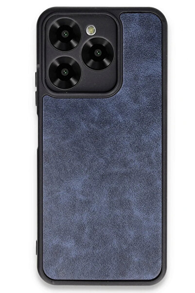 BSN STİL Bsnshop General Mobile Era 30 Case Aras Leather Cover - Navy Blue 10...