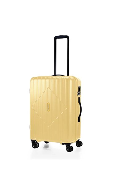 American Tourister Skytrac V2 Hard Spinner 68 cm TSA Yellow -Hard Luggage Medium