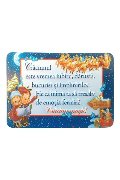 OEM Decorative Magnet with Designs and Dedications for Christmas