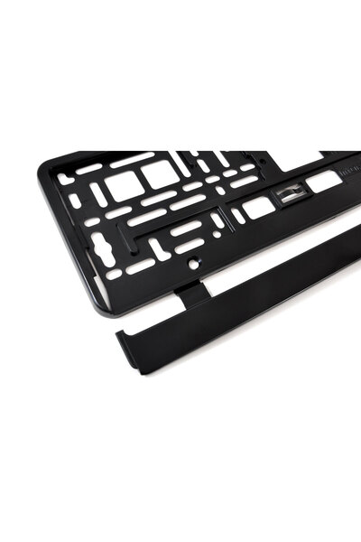 ART Suport numar inmatriculare negru 52.3 x 11cm