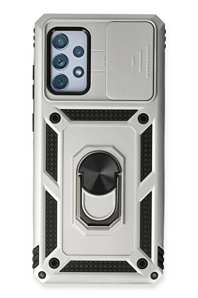 BSN STİL حافظة BSNSHOP لهاتف سامسونج جالاكسي A53 5G من السيليكون مع حلقة عدسة...