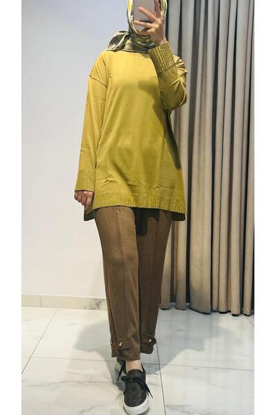 Tığ Triko ETEK UCU SİMLİ TRİKO TUNİK