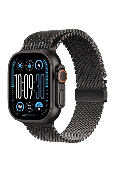Apple Carcasă din titan negru, 49 mm, pentru ceas Ultra 2 GPS + Cellular, cu ...