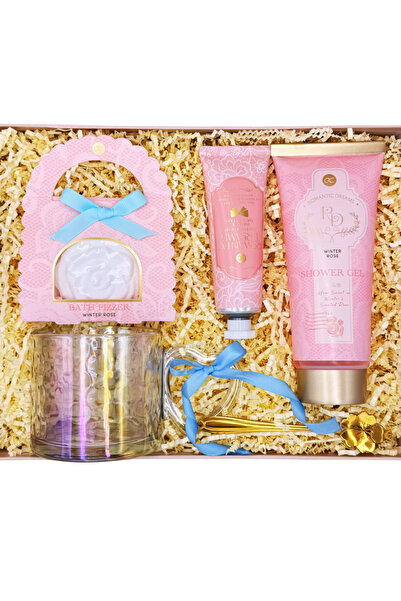 OEM Set Cadou Esti uimitoare - Gel de dus cu aroma de trandafir (200ml) - Can...