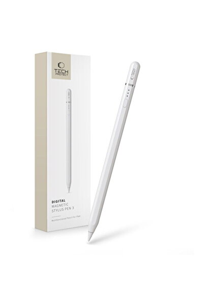 Tech-Protect DIGITAL MAGNETIC STYLUS PEN ”3” IPAD WHITE