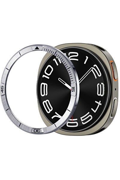 Spigen Frame for Samsung Galaxy Watch8 44mm - Tune Pilot - Silver