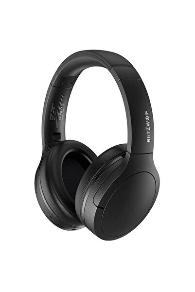 BlitzWolf BW-HP6, 42 h, Bluetooth 5.2, Black