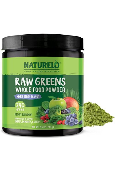 naturelove مسحوق ناتشرلو من الخضراوات النيئة فائقة القيمة الغذائية - بنكهة ال...