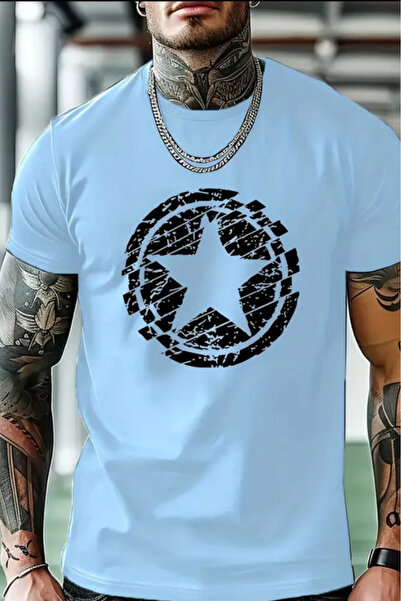 New Shine UNISEX IMPRIMAT STELE tricou