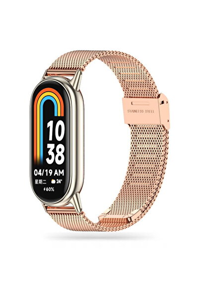 Tech-Protect MilaneseBand Strap Xiaomi Smart Band 8 / 9 / NFC – Rose Gold
