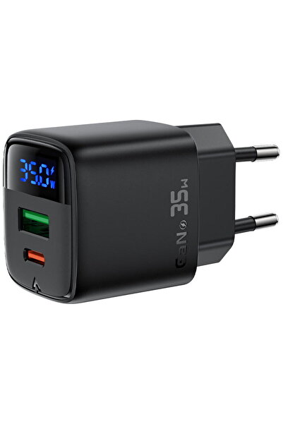 Acefast Încărcare rapidă USB Type-C 35W Negru