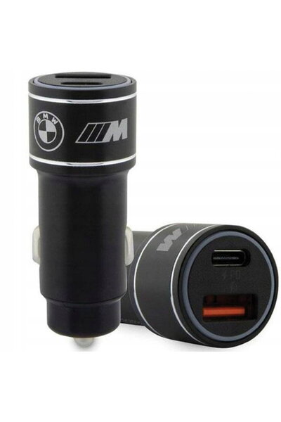 BMW Încărcător auto BMW000635 20W PD-QC 3.0 Încărcare rapidă Negru