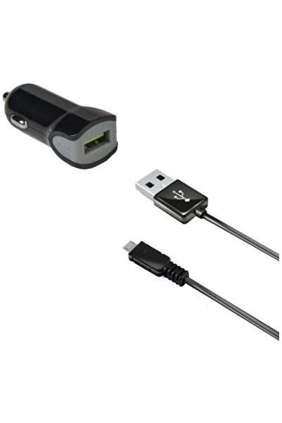 Celly MicroUSB, Fast Charging, 1xUSB, 2.4A, Negru Vezi