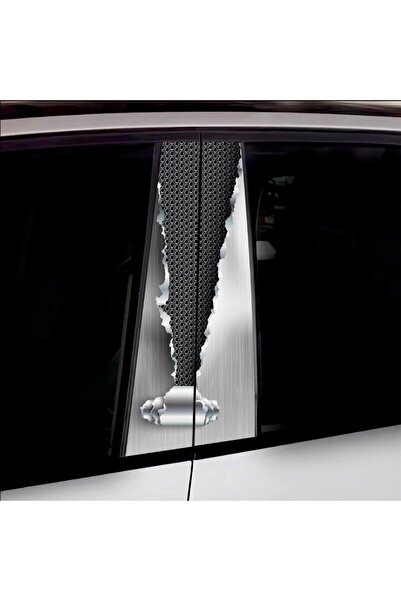 Avex Set of 2 decorative stickers for door pillars, high resolution self-adhe...