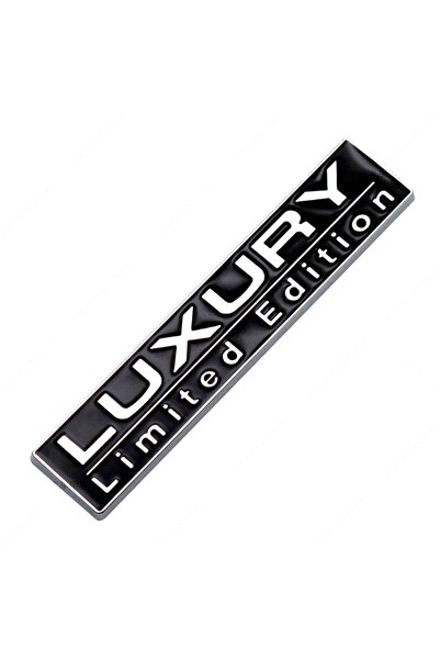 Avex Emblema mașină din metal LUXURY, în relief 3D, dimensiune 7,5 x 1,5 cm
