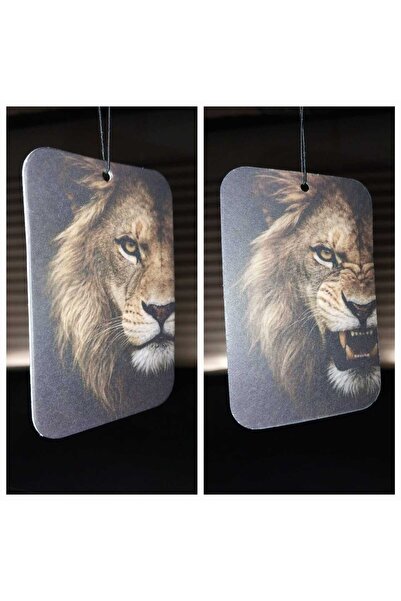 metetti Aslan Figürlü Çift Taraflı Oto Kokusu 10 Adet
