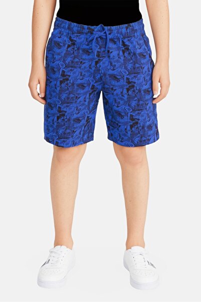 Hamleys x Marvel Kids Boy Graphic Print Basic Shorts, Multicolor