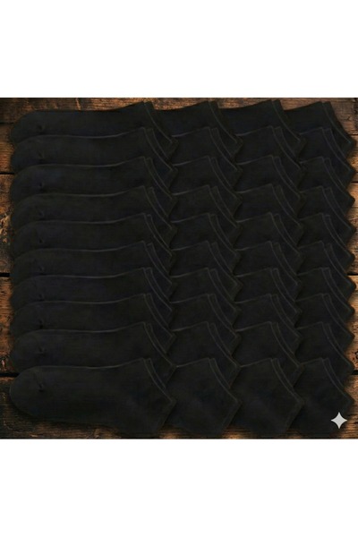 Üstünel çorap Pack of 40 Unisex Cotton Booties Socks - Anti-Sweat Flexible Da...