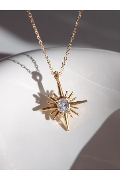 Reorah Collection Zircon Stone Lux Star Necklace