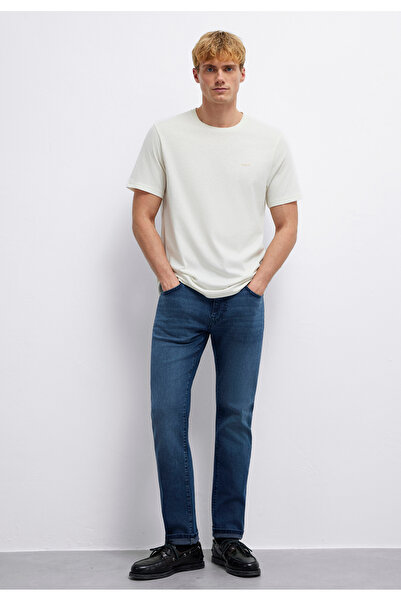 Mavi Printed Vanilla White T-Shirt Regular Fit / Standard Cut 0612819-70056