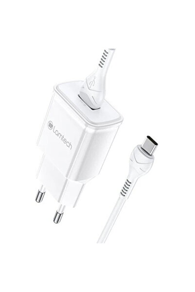 Lamtech 9982018021998 1xUSB-A 1m inclusiv 18W Alb