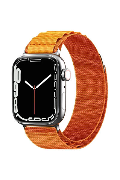 Hurtel Strap with Alpine steel buckle for Apple Watch 38/40/41 mm - orange