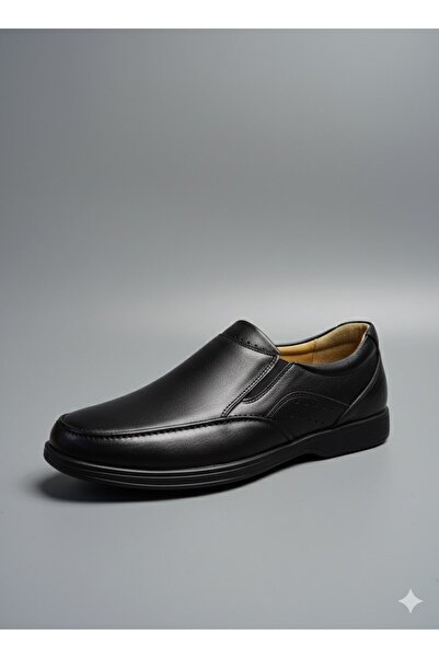 Öztürk Laceless Layered Model Genuine Leather Men's Daily Comfort Shoes Ay-40...