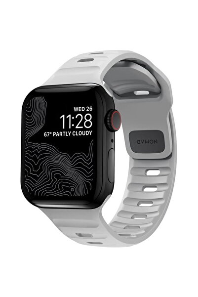 Nomad Sport Strap M/L, grey - Apple Watch 49mm/46mm/45mm/44mm/42mm