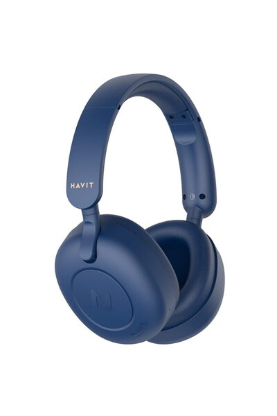 Havit H655BT, Wireless, Over-Ear, BT 5.3, Albastru