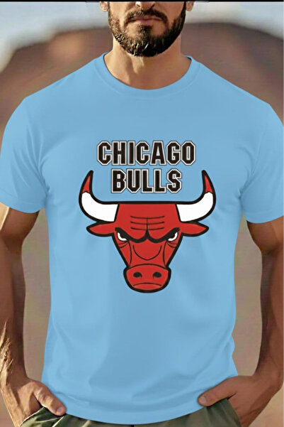 New Shine CHICAGO BULLS IMPRIMAT UNISEX tricou