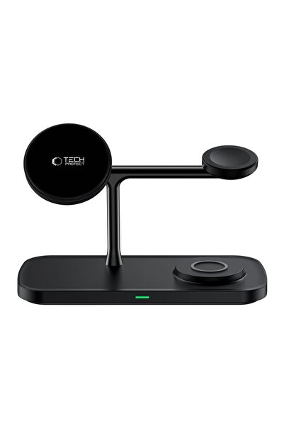 Tech-Protect A45 3-in-1 Magnetic Wireless Charging Station, 15W