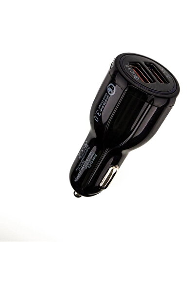 Spacer 2x USB-A QC3.0 3.1A 33W Negru