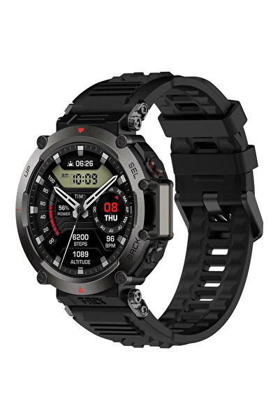 Techsuit Strap for Amazfit T-Rex Ultra - Watchband (W067) - Black