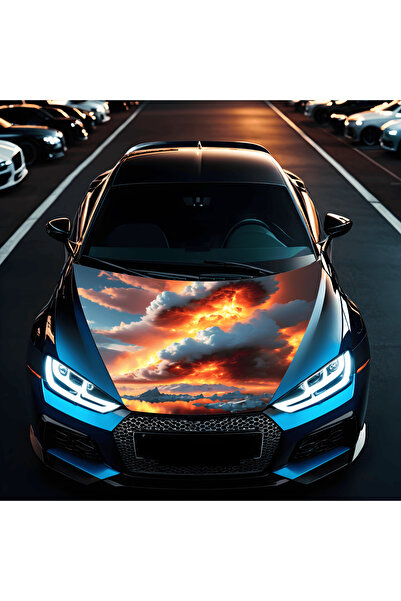 Avex Folie Capota Auto "Hood Art" rezistenta la exterior, marime L (180 x 130...