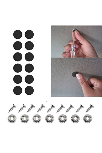 Avex Σετ 12 κλιπ για επισκευές ταπετσαρίας οροφής αυτοκινήτου, χρώμα μαύρο