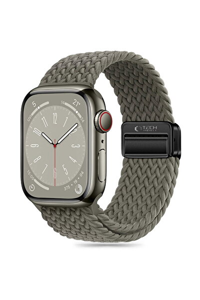 Tech-Protect Curea din nailon pentru Apple Watch 6 / 7 / 8 / 9 / 10 / SE / Ul...