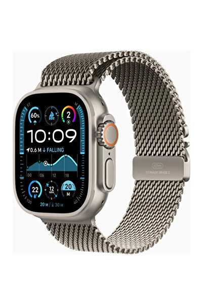 Apple Ceas Watch Ultra 3 49mm LTE Titan Milanese Nature S, 1.98"