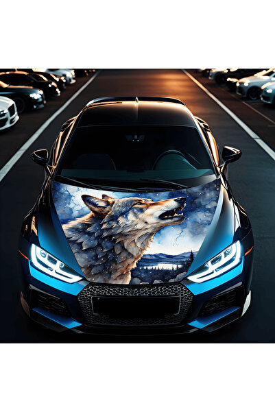 Avex Folie Capota Auto "Hood Art" rezistenta la exterior, marime M (165 x 120...