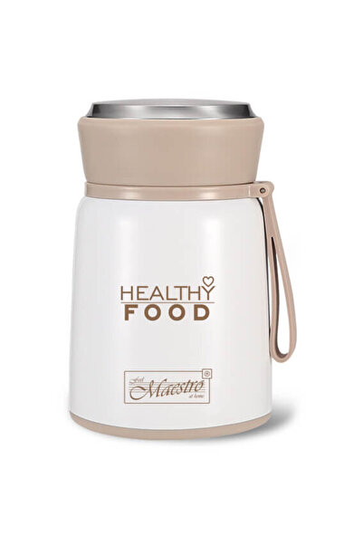 Maestro Dinner Termos alimentar MR-1646-53, 530 ml, Alb/Crem