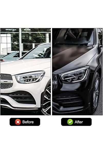 OEM Folie auto pentru înfoliere integrală, termoplastică, cu tehnologie  "BUBBLE FREE ", culoare Negru, finisaj Mat, dimensiune 3.0m x 1.52m
