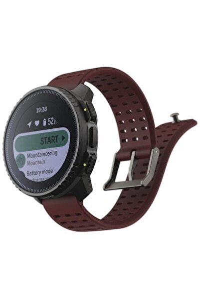 Suunto Ceas sport Vertical Titanium, 10ATM, Silicon, 49mm, Ruby
