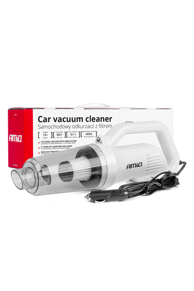 A ŞAMİOĞLU Aspirator auto PREMIUM, fara sac, cu filtru HEPA, alimentare 12V, ...